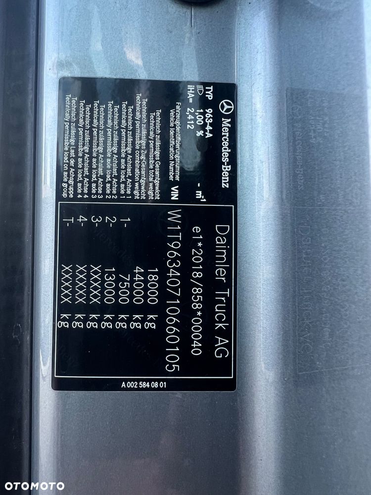 Mercedes-Benz ACTROS L MP5 POLIFTOWY bez retardera prokontraktowy - 14