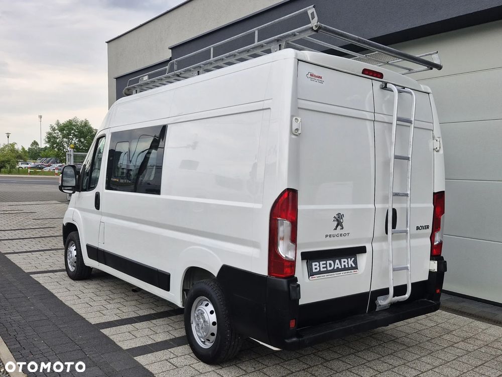 Peugeot Boxer, 2021 IX, L2H2, DOKA, 7 miejsc, BRYGADÓWKA, tempomat, klima - 5