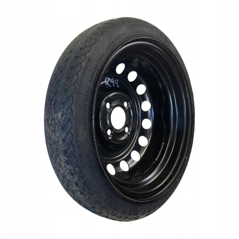 KOŁO DOJAZDOWE NISSAN MICRA K12 115/70 R14 4X100 40300AX677 - 6