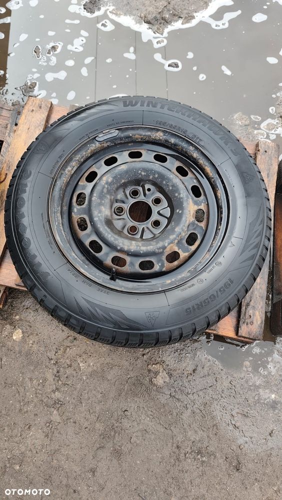 2szt koła stal zimowe 195/65R15 Firestone Winterhawk 3 2014r.