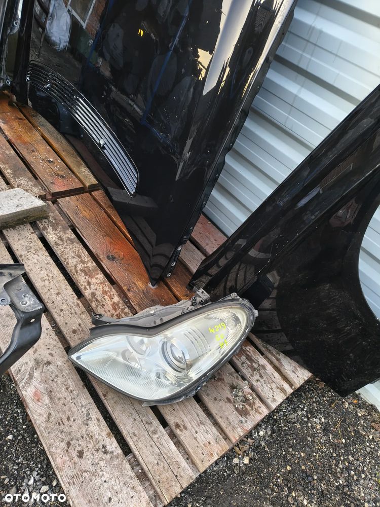 Kompletny przód w219 CLS 197 lakier maska błotniki lampy pas przedni zderzak grill RADOM - 10