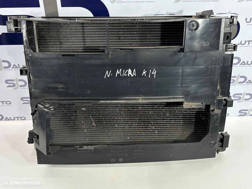 Conjunto Radiadores + Termoventilador - Nissan Micra K14 - 1
