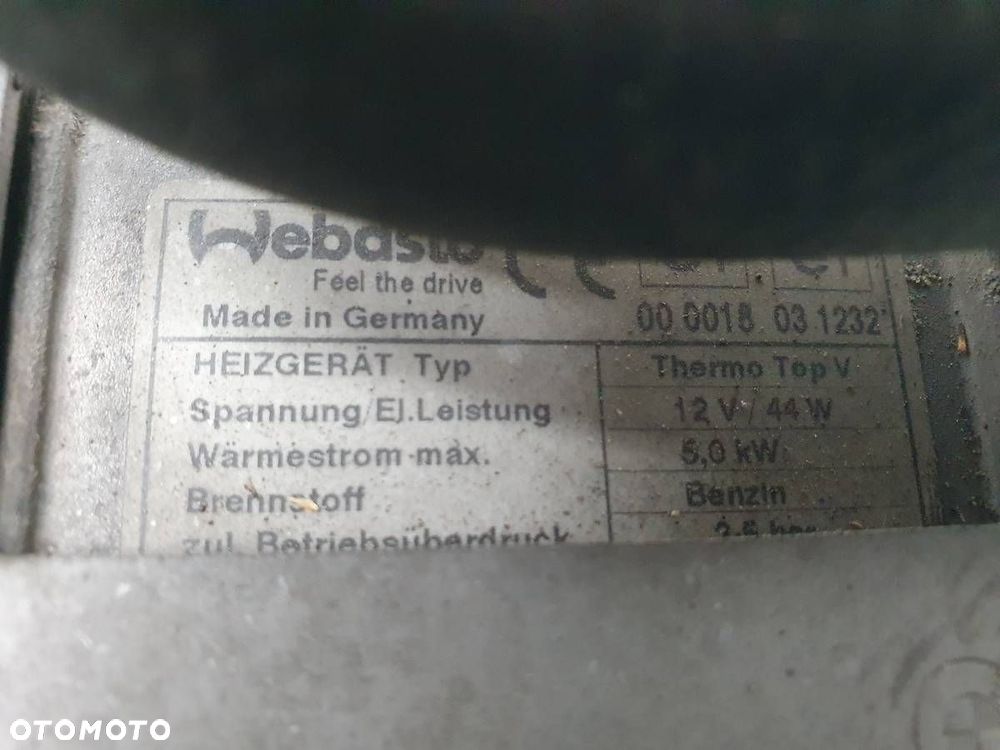 WEBASTO THERMO TOP V BENYZNA BMW 7 9241698 - 3