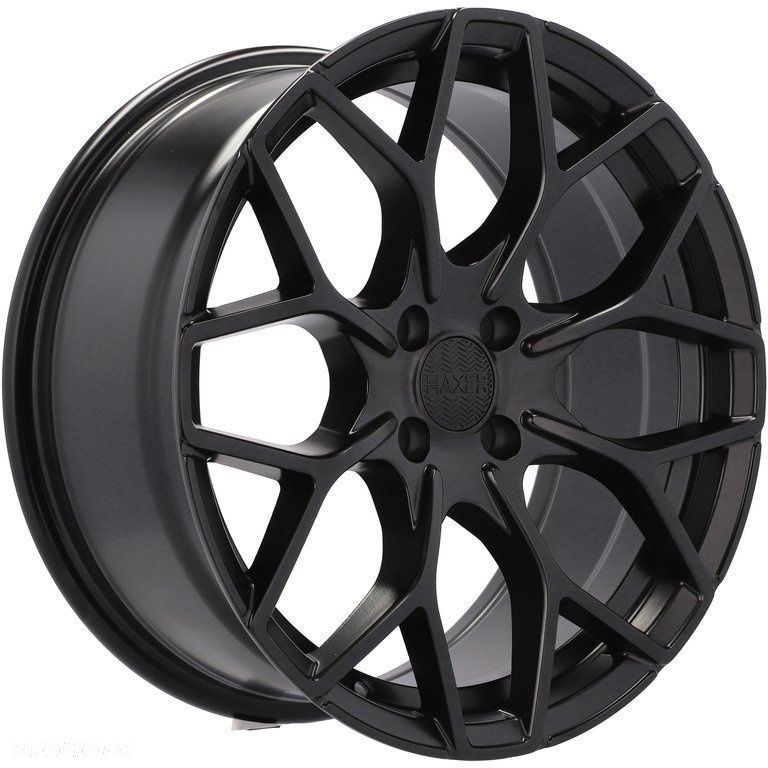 4x Felgi 17 m.in. do SMART Fortwo III Brabus Forfour Czarny Półmat - B1449 - 10
