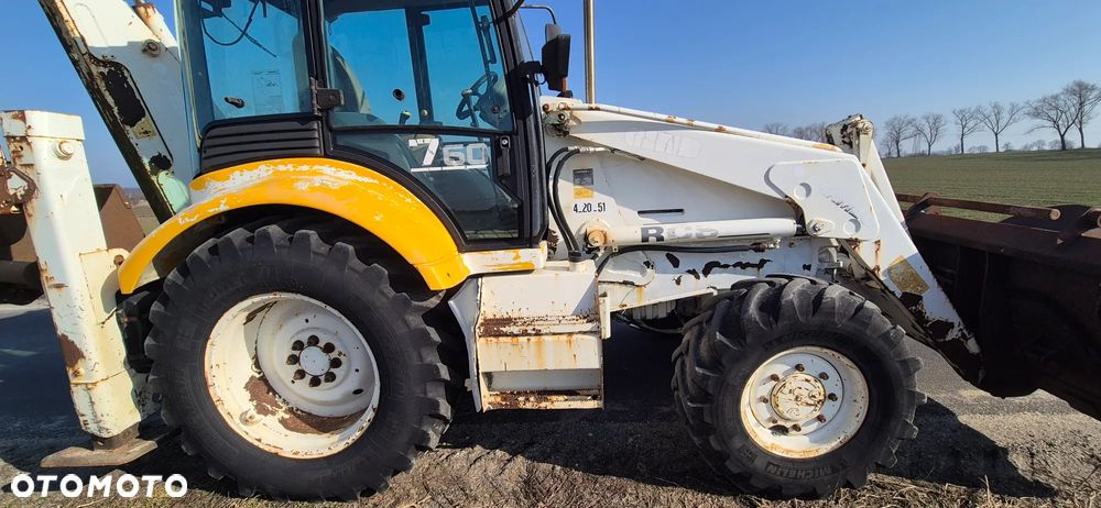 Fermec terex case 760, 3 łyżki , widły, - 9