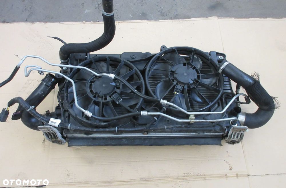 KOMPLET CHŁODNIC CHŁODNICE OPEL INSIGNIA A LIFT 2.0 TURBO 250KM AUTOMAT 23125737 52500742 52500744 - 6