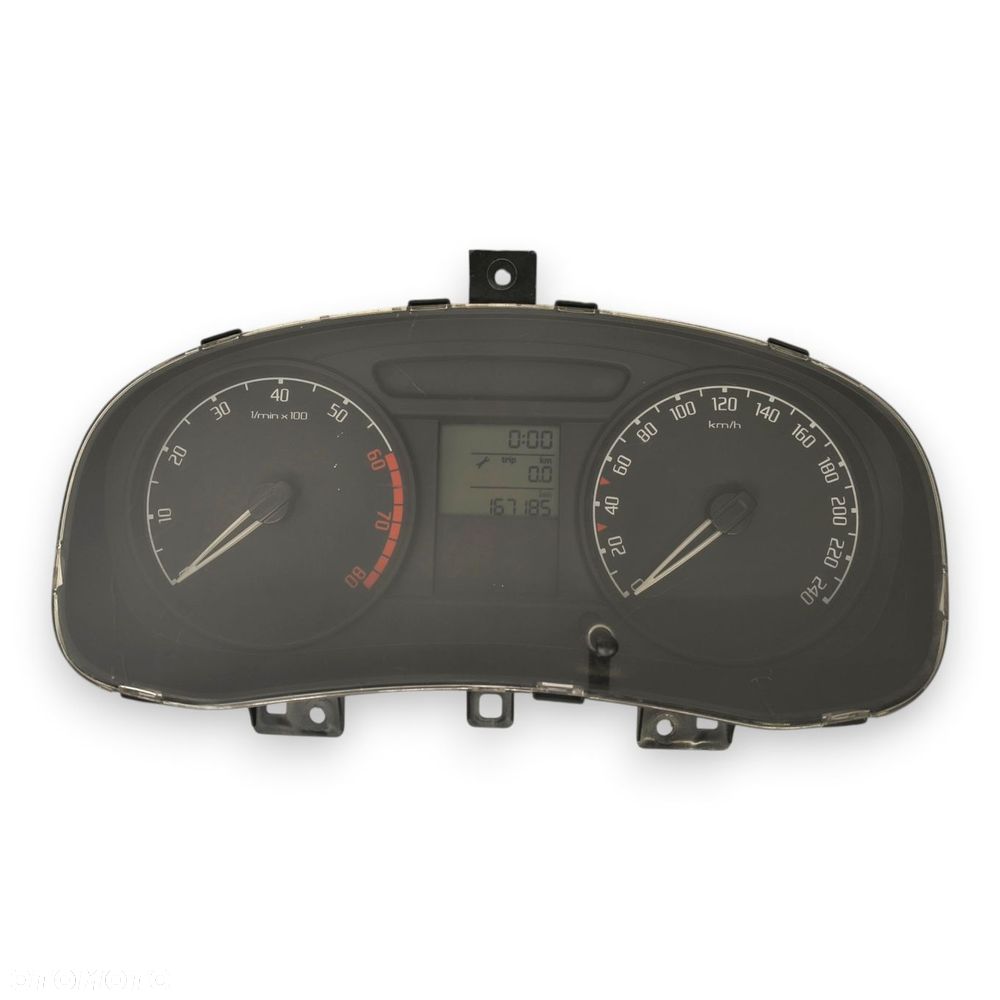 LICZNIK ZEGARY 5J0920800B Skoda Fabia II 1.2 12V 1.4 1.6 Benzyna 167 185km - 10