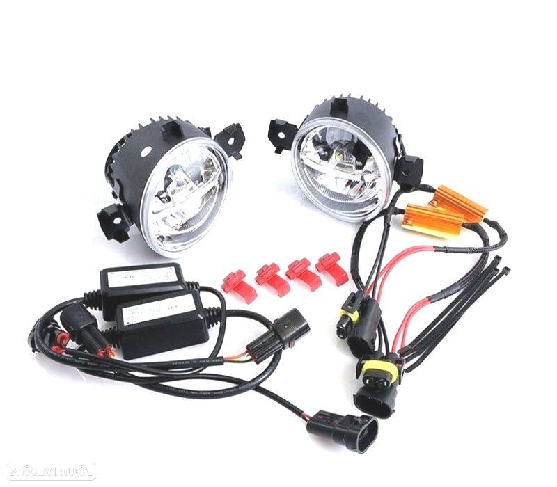 FARÓIS DE NEVOEIRO BMW SÉRIE 1 E81 E82 E87 E88 X1 E84 X3 E83 X4 E84 X5 E70 10W 800 LÚMENS - 2