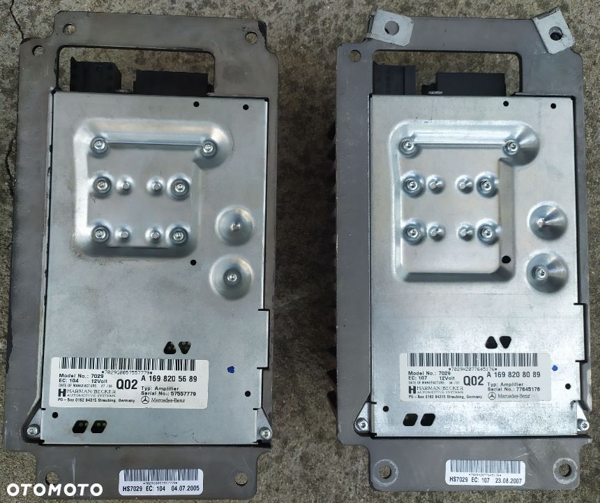 Mercedes c 203 clk 209 slk 171 LOGIC 7 wzmacniacz Harman Becker - 1