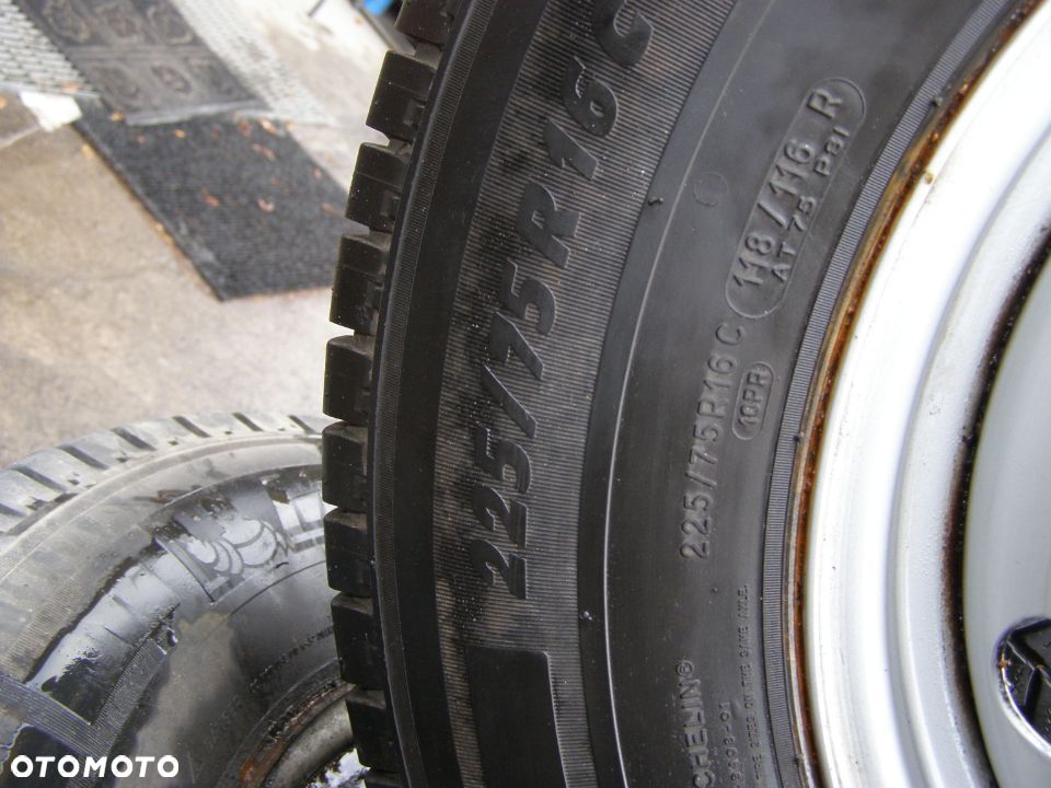 DUCATO JUMPER BOXER OPONY KOLA MICHELIN 225/75/16 - 4