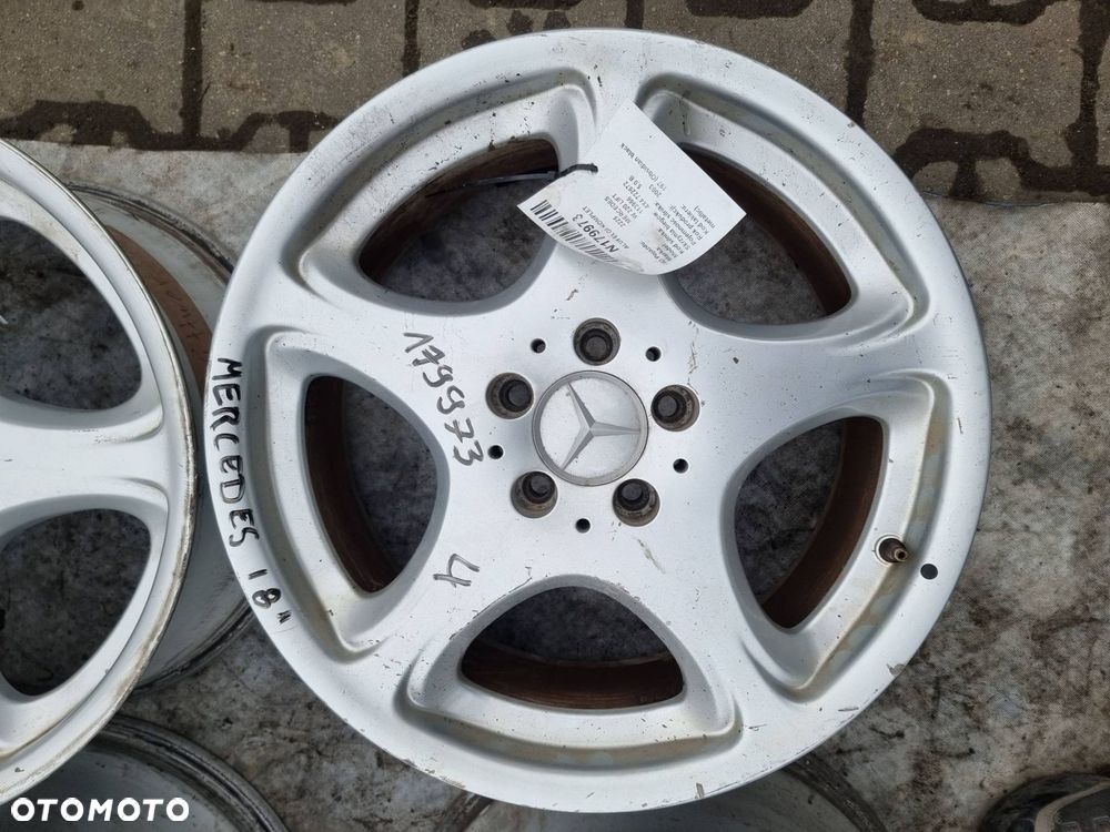 ALUFELGI KOMPLET MERCEDES W 220 LIFT 8JX18H2 ET44 2204010302 - 10