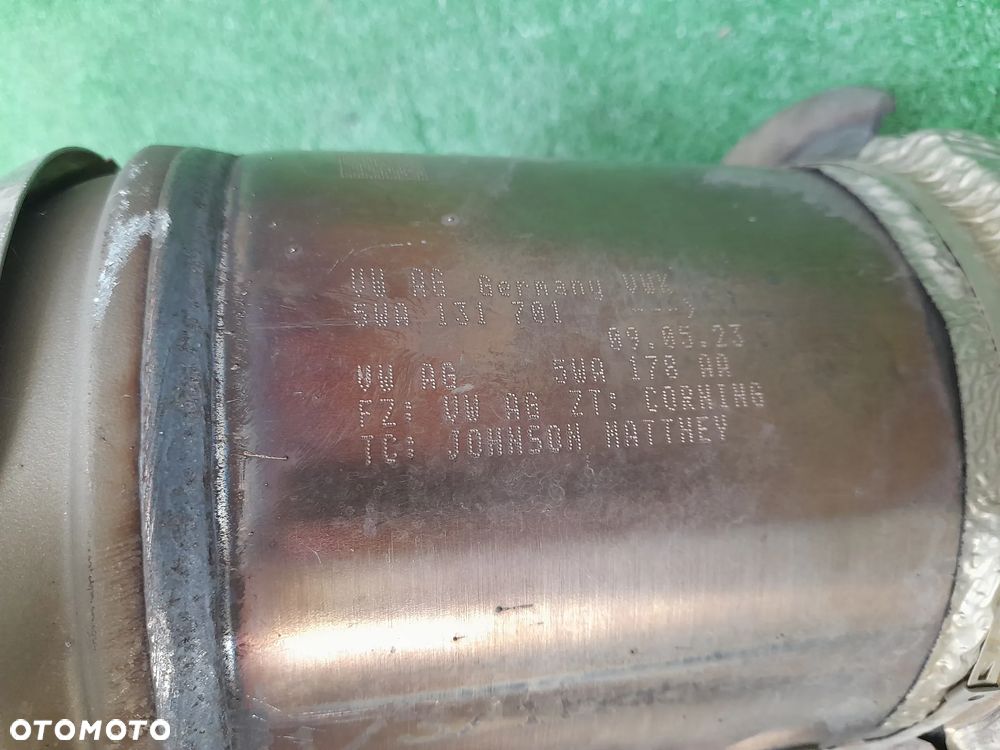 SKODA OCTAVIA IV VRS DPF KATALIZATOR WYDECH 5WA253095DA 5WA131701 5WA178AA - 8