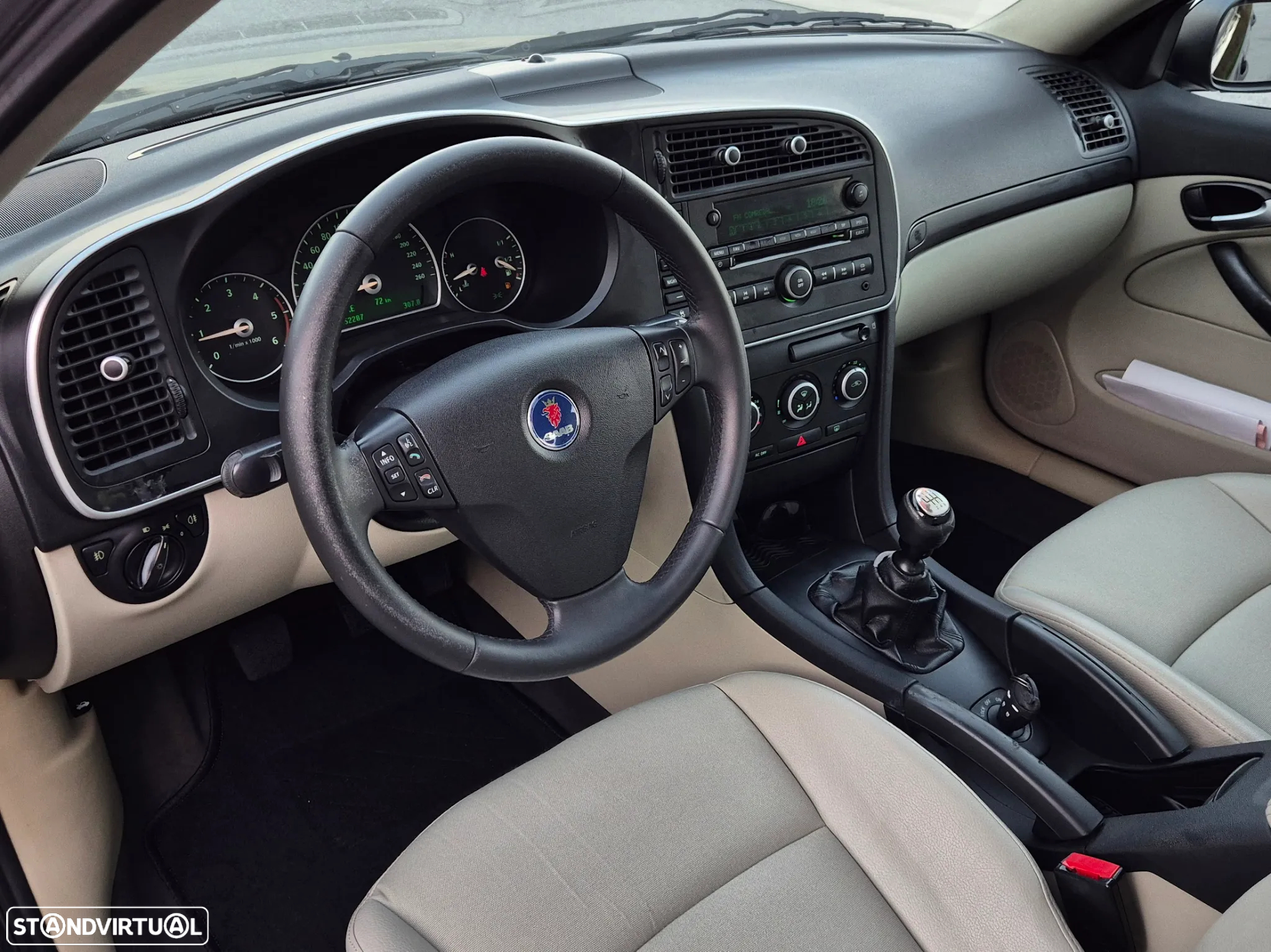 Saab 9-3 Sport Sedan 1.9TiD Vector Sport - 9
