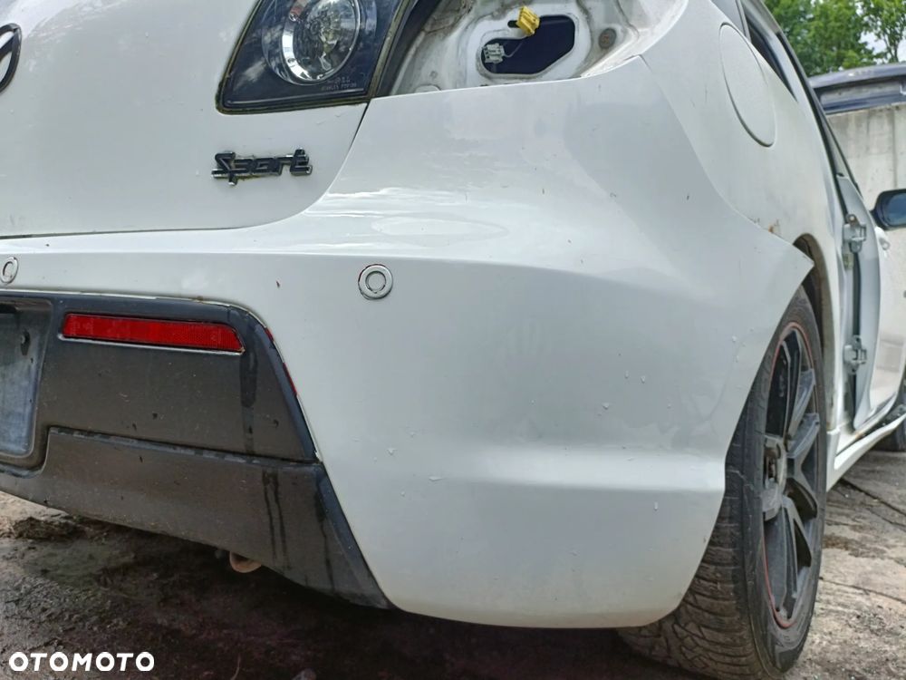 MAZDA 3 I BK 03-06 2005 r. SPORT zderzak tył tylny PDC * - 8
