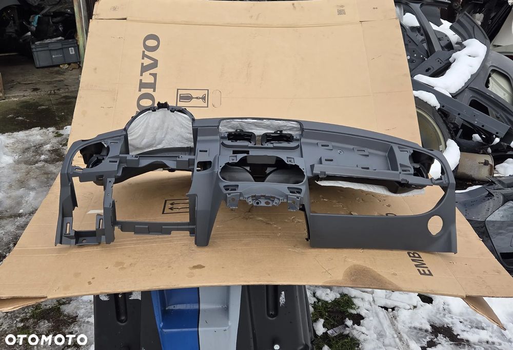 Kokpit konsola deska rozdzielcza Fiat 500 735605040 0735605040 735539038 - 18