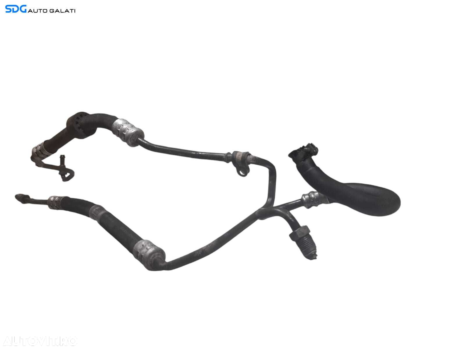 Set Conducta Teava Ulei Lichid Servo Servodirectie Mercedes Clasa A Class W168 1.6 Benzina 1998 - 2005 Cod A1684660881 [N0766] - 3