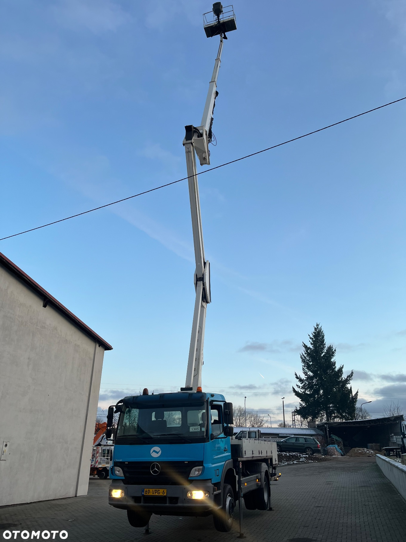 Mercedes-Benz Podnośnik Koszowy Zwyżka Gsr E290PX 29 Metrów Pełna Hydraulika !!! Jak Wumag Ruthmann Multitel Udt! Import ! - 7