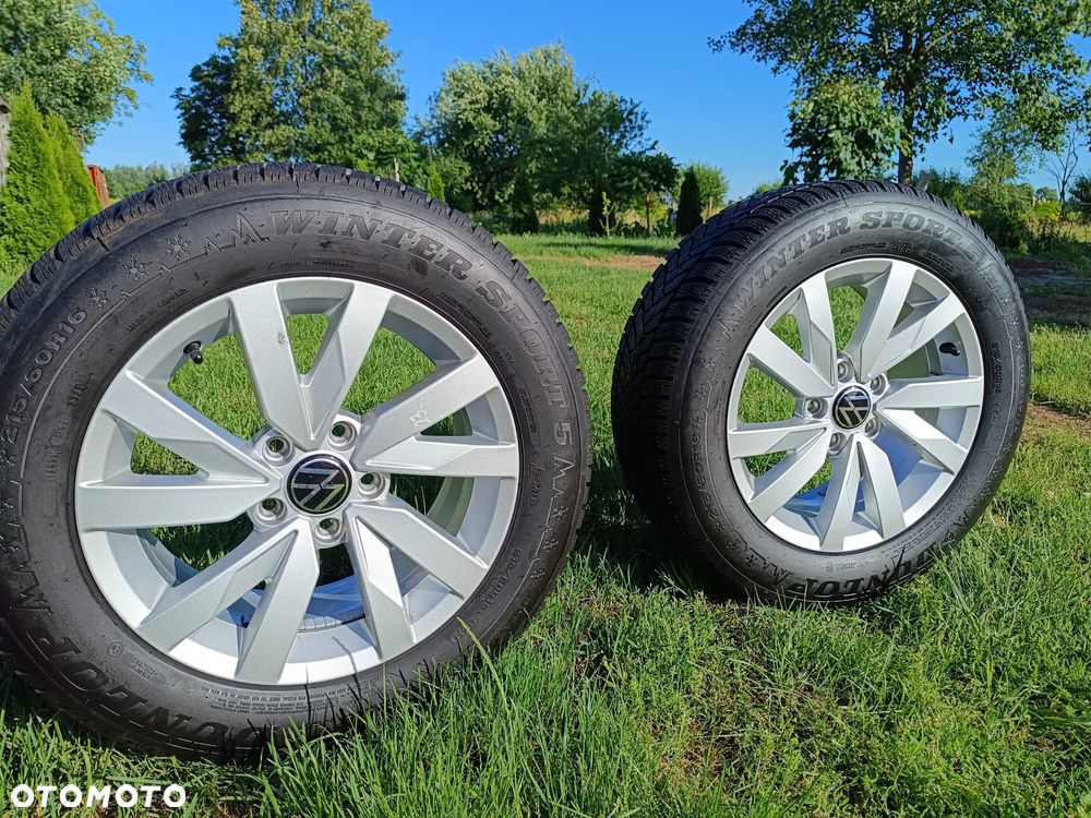 Alufelgi koła 16 VW 215 60 16 zimowe - 3