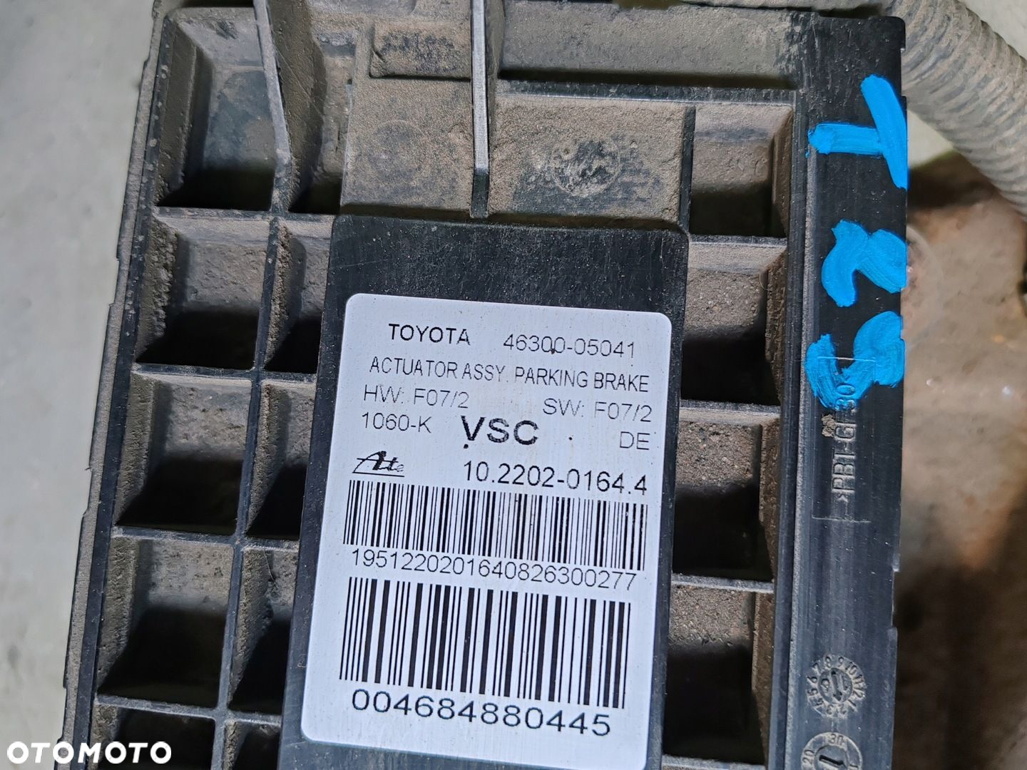 Hamulec ręczny Mechanizm ręcznego linki 46300-05041 Toyota Avensis T27 T29 - 3