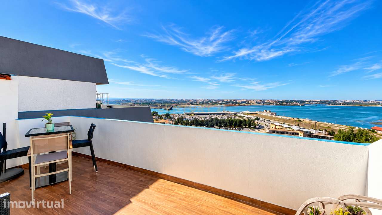 Apartamento T3 no Barreiro com dois terraços e excelente ligação a Lis - Grande imagem: 2/35