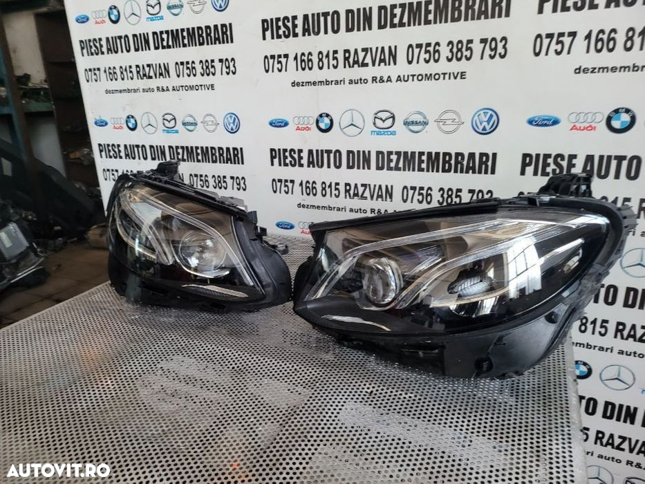 Faruri Far Stanga Dreapta Multibeam Full Led COMPLETE Mercedes E Class W213 Coupe W238 A238 C238 - 2