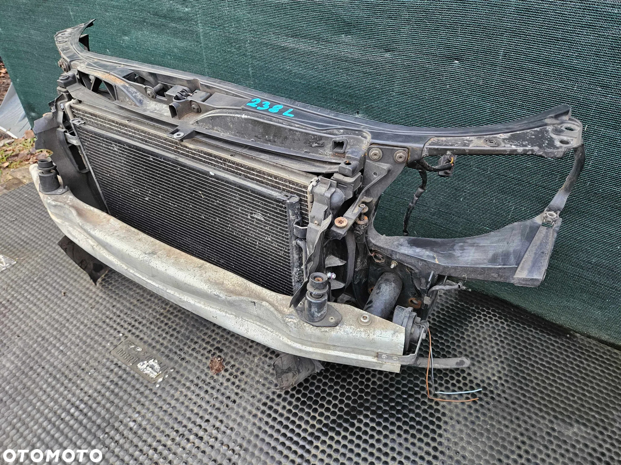 Pas Przedni 8E0805594E Wzmocnienie Czołowe Belka Zderzaka Chłodnice Wentylator 2.0 TDI 140KM AUDI A4 B7 - 7