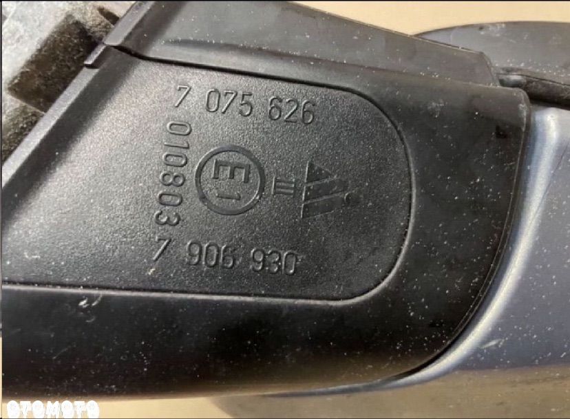 7075626 lusterko zewnętrzne lewe lub prawe bmw 3 e90 e91 - 6