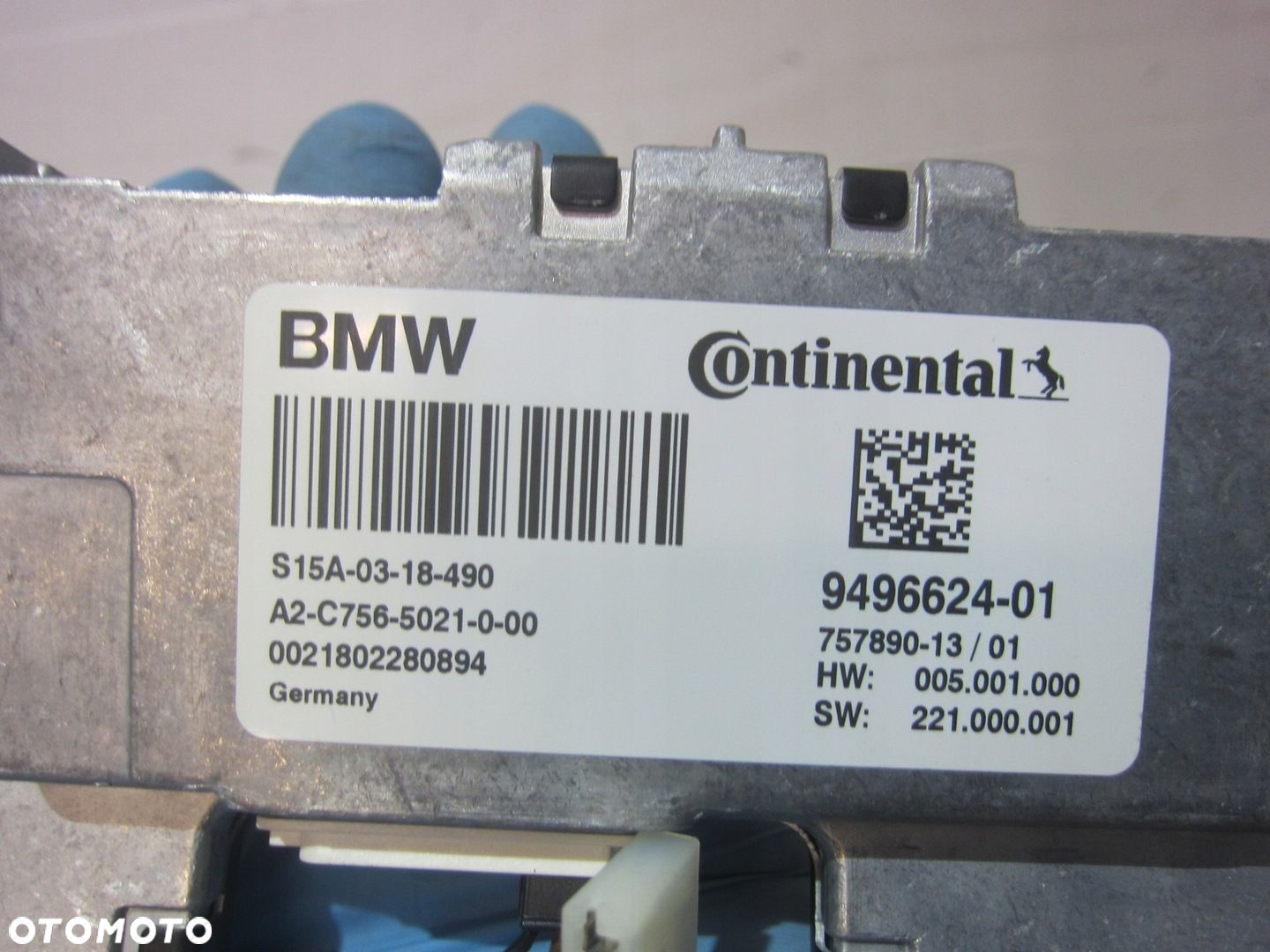 BMW X3 G01 G30 G02 MODUŁ STEROWNIK KAMERY KAFAS 9108202 9496624 6659496624 - 8