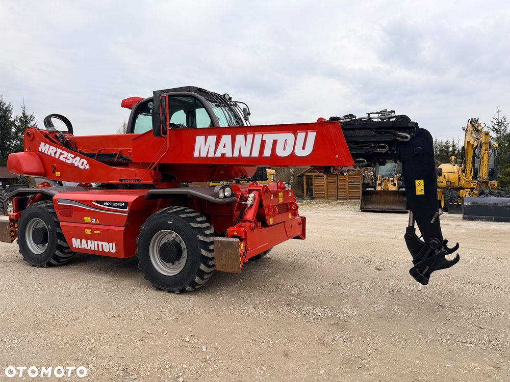 Manitou Ładowarka teleskopowa MANITOU ROTO Mrt 2540 + Privilage 360° obrotowa 2150 2550 1840 PILOT sterowania Kosz Widły manitka silnik Mercedes 2015r Wciagarka dźwig 1 właściciel KLIMA serwisowana Merlo - 24