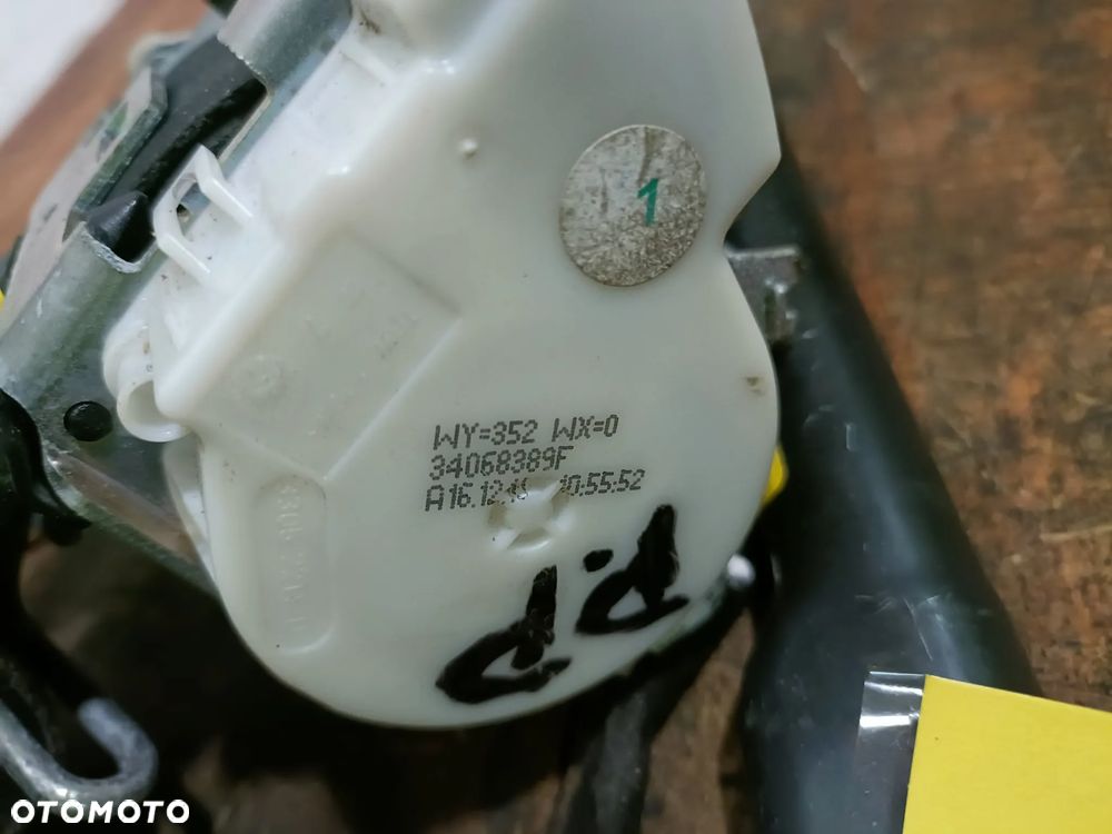 PEUGEOT 3008 I 09-16 r. PAS BEZPIECZEŃSTWA PRAWY PRZÓD 34068389F + - 2