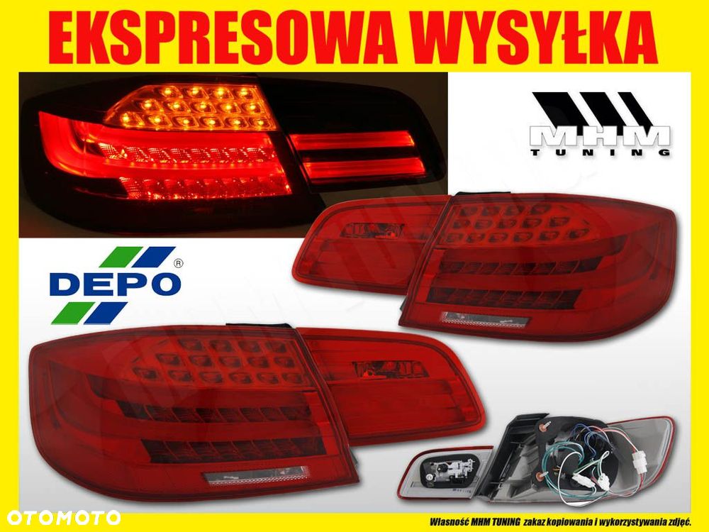LAMPA TYL DIODOWE LED BAR NEON LIFT LOOK BMW 3 E92 - 2