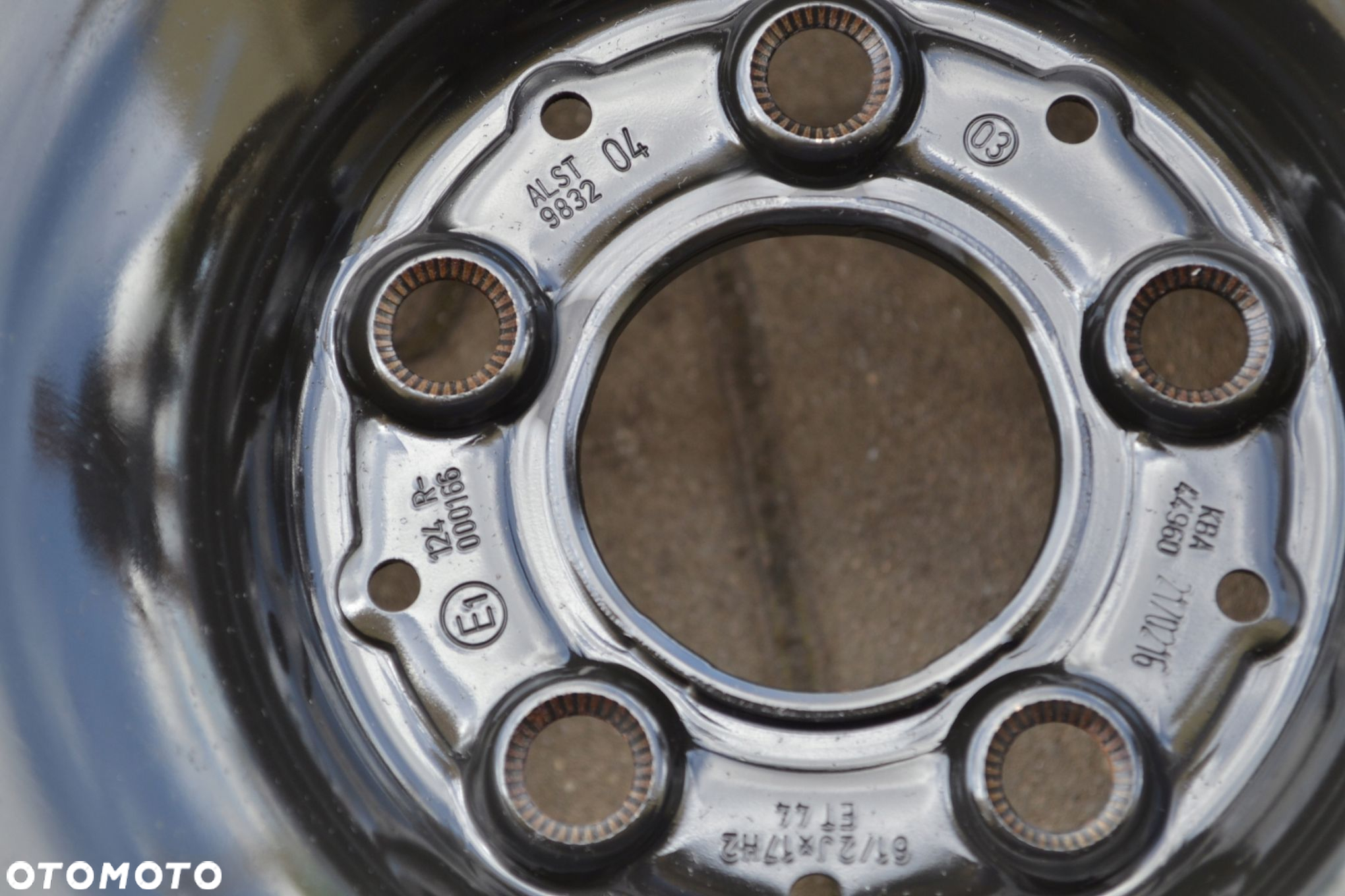 FELGI STALOWE MERCEDES 5x112 6,5J17 ET 44 F-73 - 7