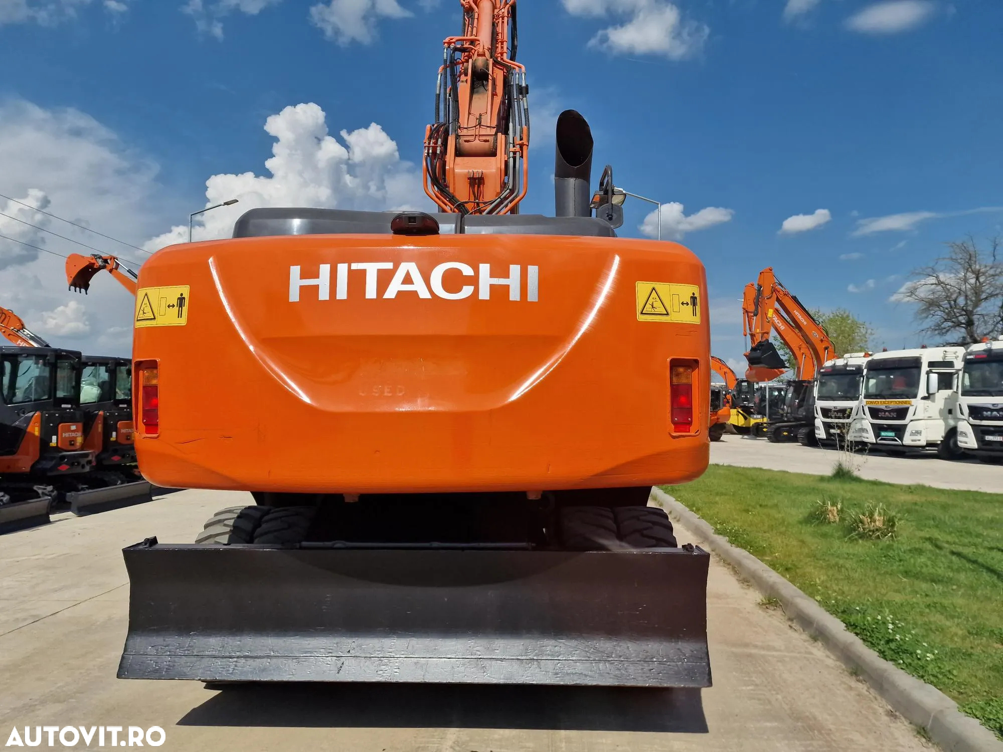 Hitachi ZX220W-6, 22tone, 2019, 4.844h, Cupa NOUA 1,3mc, LAMA si CALE, 3 BRATE excavare, Inst picon, a doua inst hidr, Gresare automata, posibilitate leassing 4 ani, CA NOU, PROMOTIE 109.900 EUR+Tva - 25