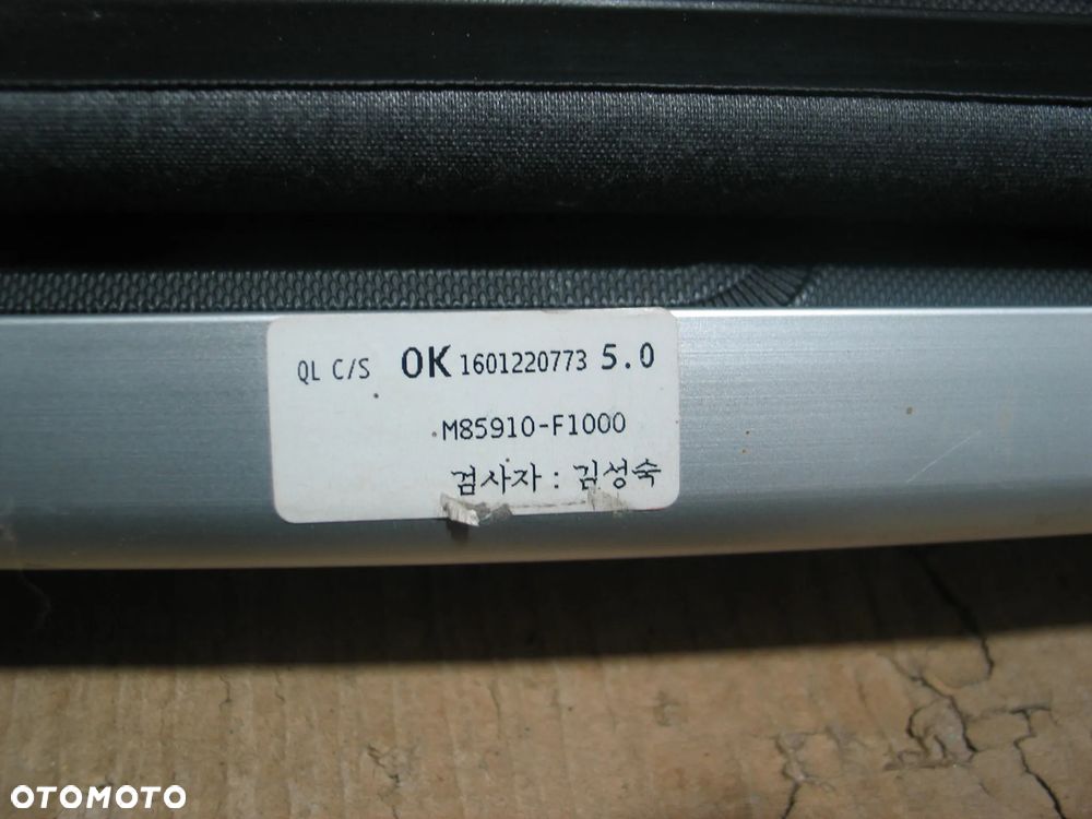 Roleta bagaznika kia sportage 4 IV 15-21r. 85910-F1000 - 9