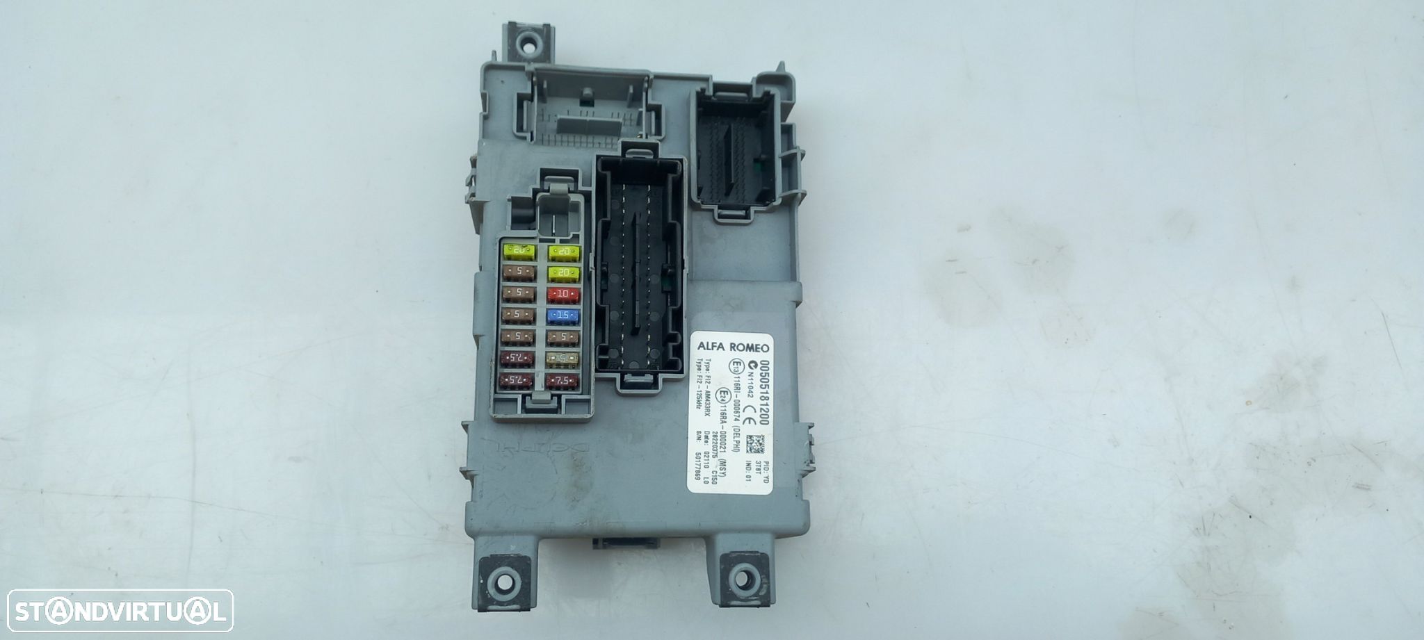 Caixa fusíveis / SAM / BSI ALFA ROMEO Mito (955_) - 1