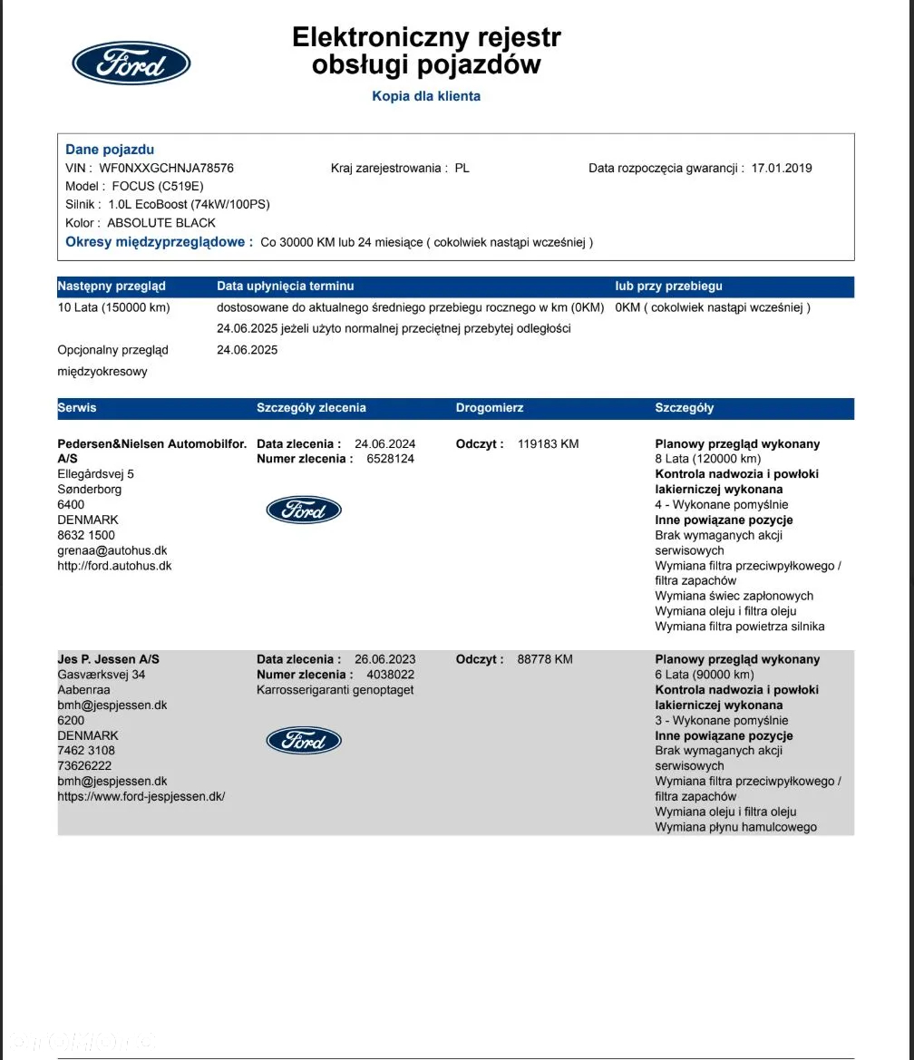 Ford Focus 1.0 EcoBoost Black Edition ASS - 32
