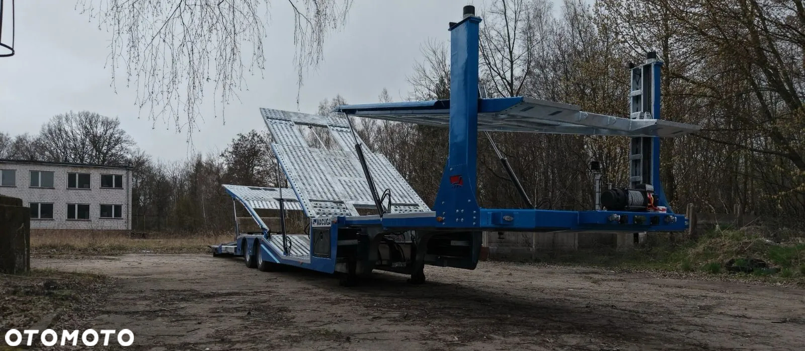 MACUGA Naczepa do przewozu pojazdów, - 4