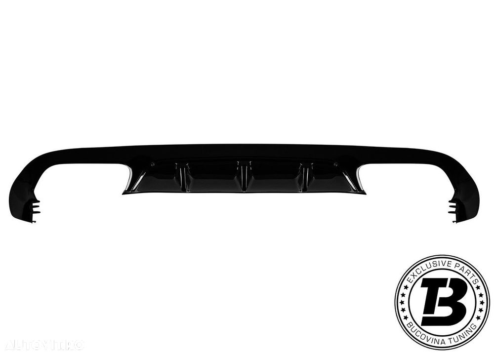 Difuzor Bara Spate cu Ornamente compatibil cu Mercedes E Class C238 E63 Design - 2