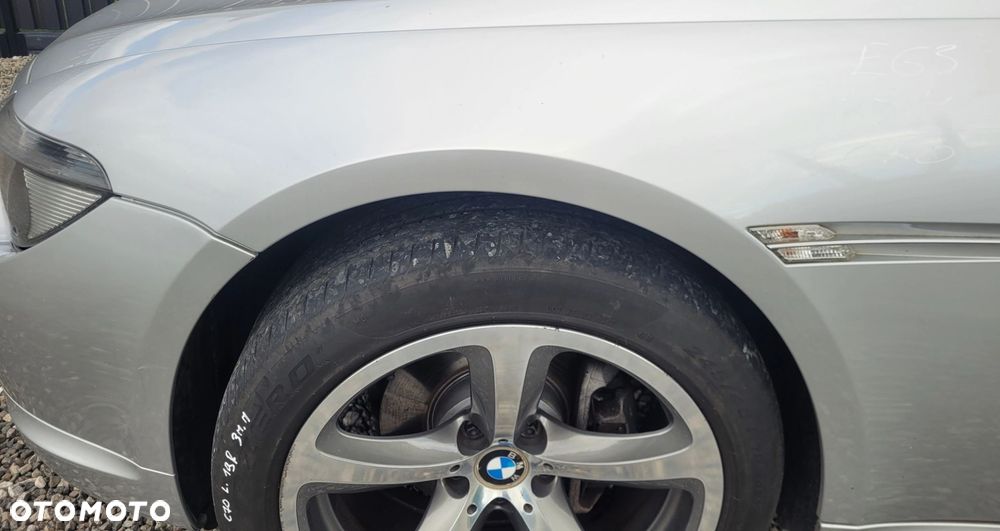 BŁOTNIK LEWY PRZÓD PRZEDNI BMW E63 E64 354 TITANSILBER C70 - 5
