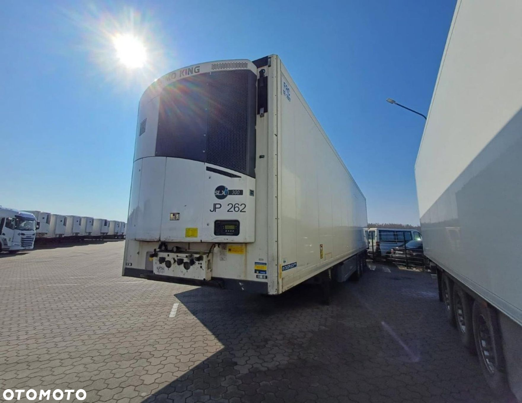 Krone SDR Double Deck Cool Liner FP60 ThermoKing SLXi 300 Lifting Axle - 2