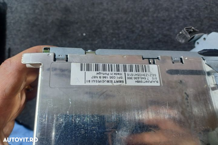 Radio cd 5P1035186B Seat Altea 1 [2004 - 2009] XL minivan 5-usi 1.9 T - 4