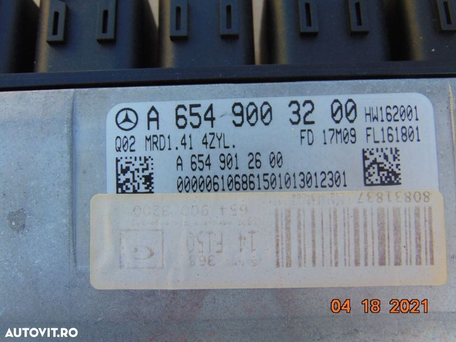 ECU Calculator Mercedes E Class w213 2.0 motor 2.0 euro 6 tip 654 - 2