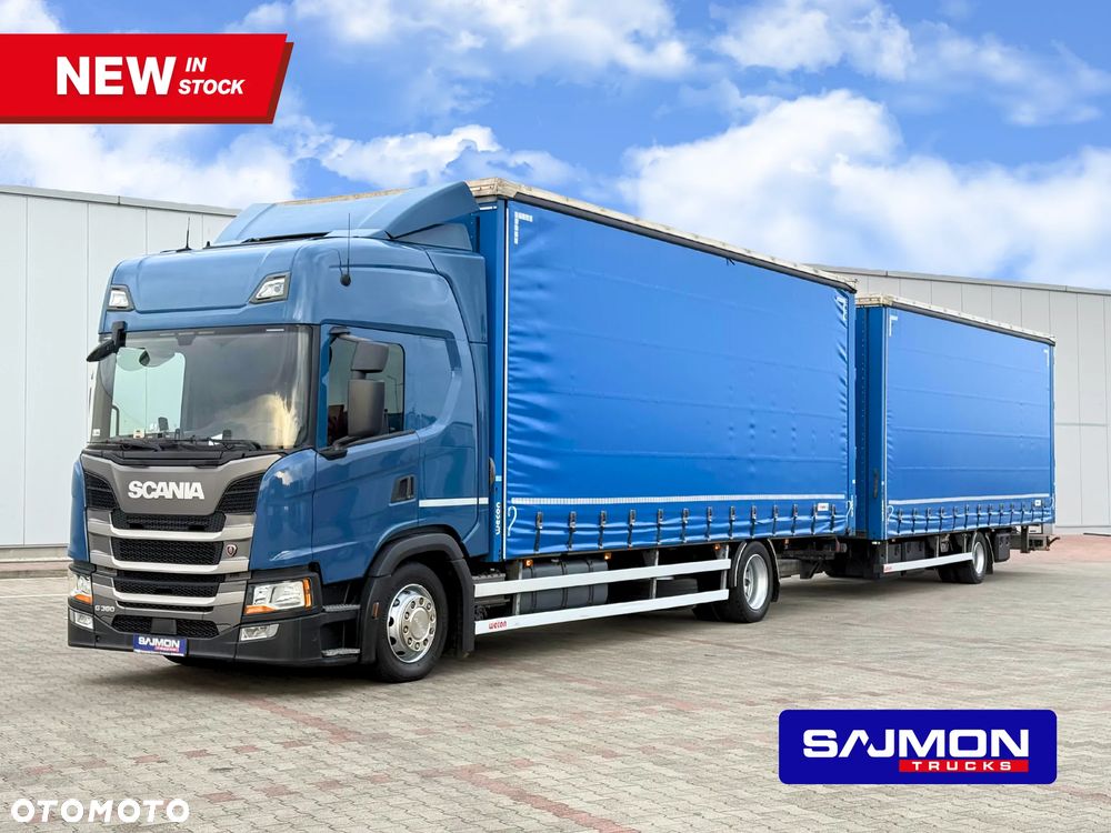 Scania G360 / ZESTAW TANDEM 120 M3 / 7,75 M + 7,75 M / SALON PL - 1