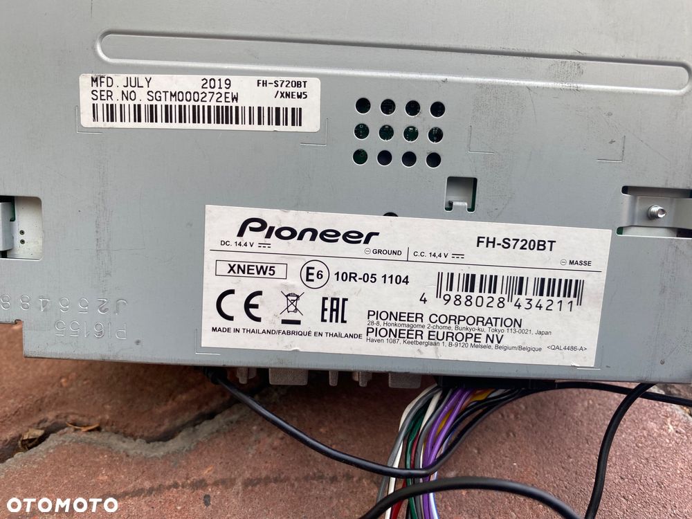 Radio samochodowe Pionner FH-720BT bluetooth - 7