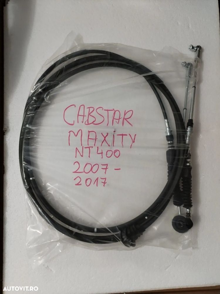 NISSAN CABSTAR CABLURI SCHIMBATOR VITEZE NT400 RENAULT MAXITY CABLU TIMONERIE - 6