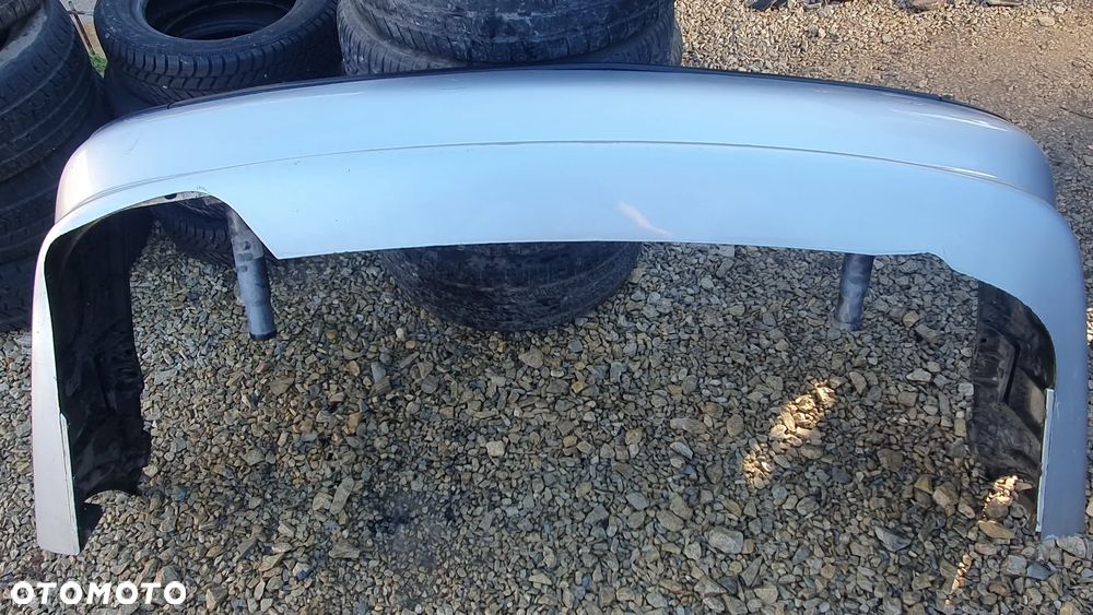 BMW E39 ZDERZAK TYŁ TYLNY LISTWY BELKA ABSORBER ODBOJE PRZEDLIFT SREBRNY - 6