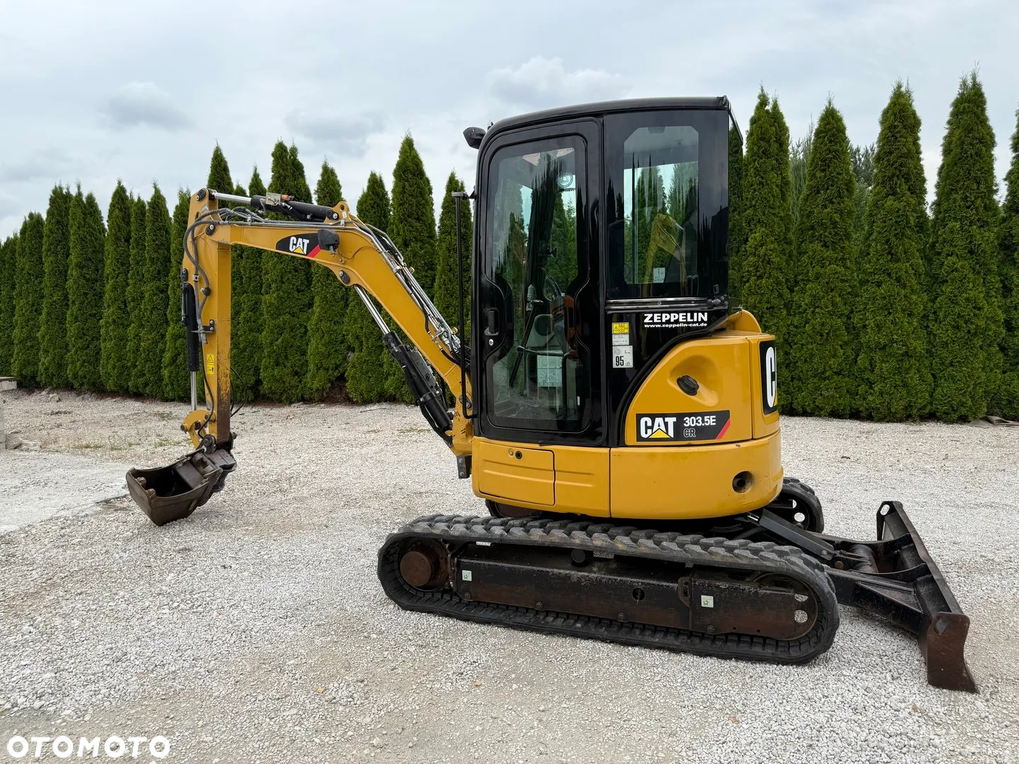Caterpillar CAT 303.5 E CR / POWERTILT / 2014 ROK / PIĘKNA / Z NIEMIEC / ORYGINAŁ / 303.5ECR 301 302 303 304 305 302.7 - 29