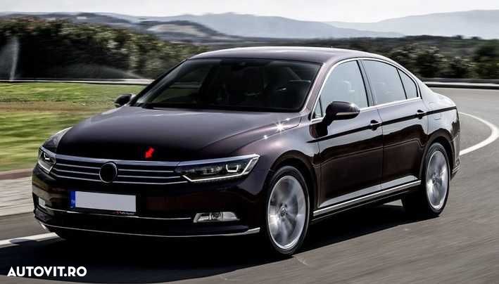 Ornamente inox cromate pentru grila si faruri Volkswagen Passat B8 - 1