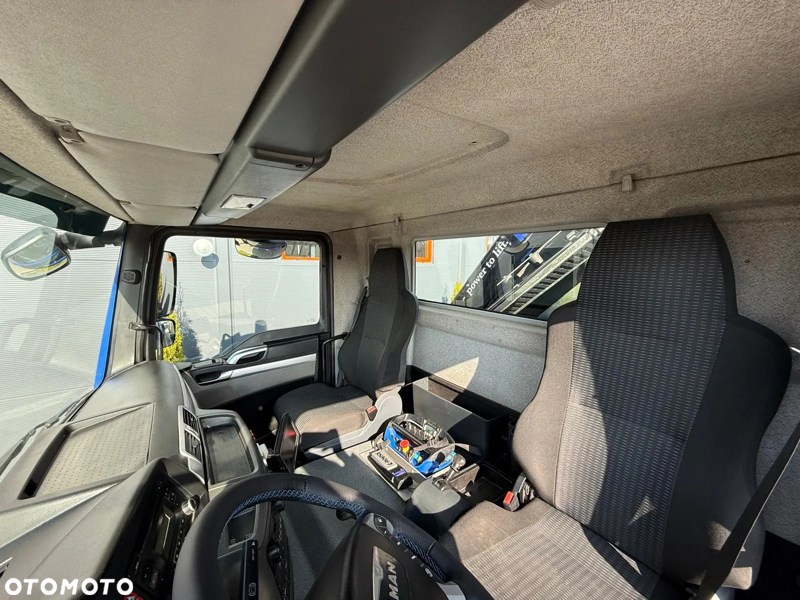 MAN TGM TGL 15.250 / E6 / wywrotka 3-S + HMF żuraw z pilotem / HDS dzwig kran crane kiper kipper - 37