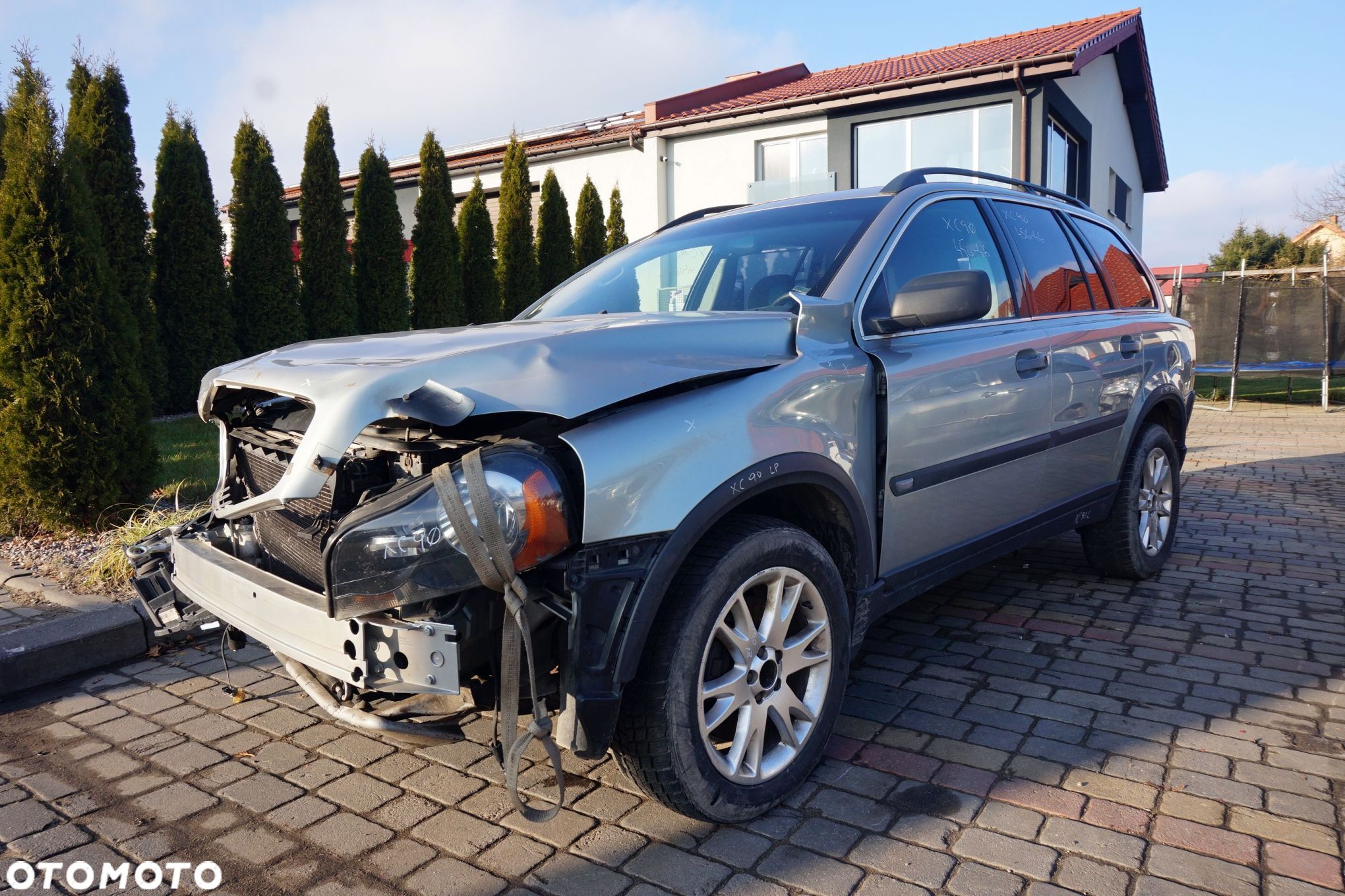 VOLVO XC90 I 275 2003 456-46 2.5T 20V B5254T2 209KM AW50/51 SREBRNY na części - 1